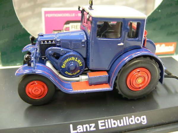 1/43 Schuco Lanz Eilbulldog blau 02981