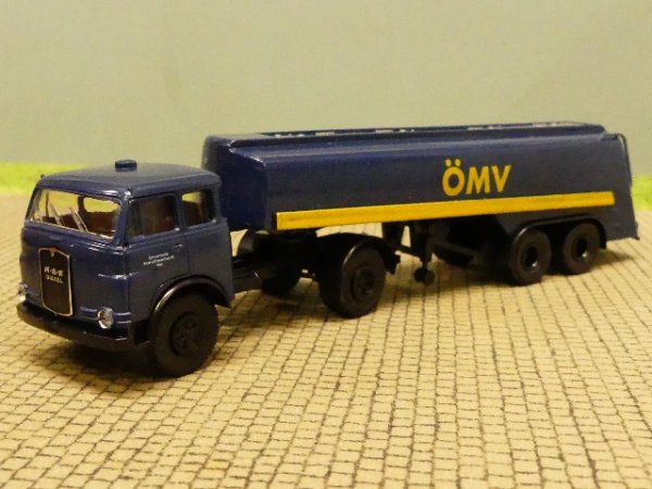 1/87 Brekina MAN 10.212 ÖMV Tank Sattelzug