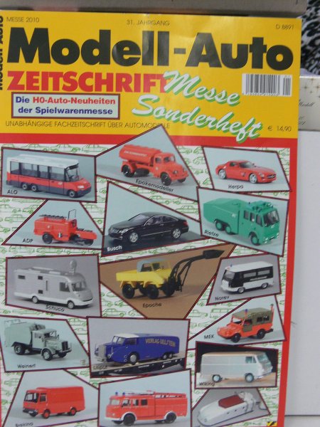 Modell Auto Zeitschrift MAZ 2010 Messe Sonderheft 2010