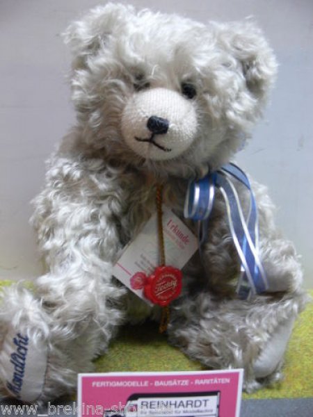 HB 20 Hermann Bamberg Teddy Mondlicht mit Schleife ca.30 cm limitiert