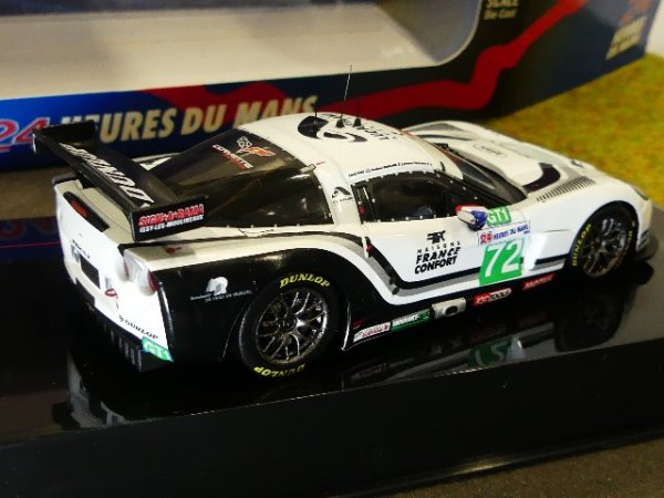 1/43 Ixo Corvette C6.R #72 LMGT1 2nd Le Mans 2010