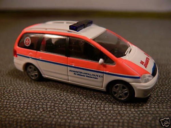 1/87 Rietze Ford Galaxy Die Johanniter Mittlerer Niederrhein 51096