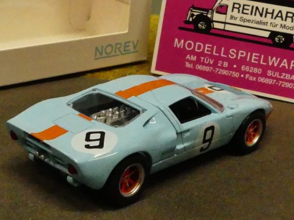1/43 Norev Ford GT 40 1968 #9  Jet Car