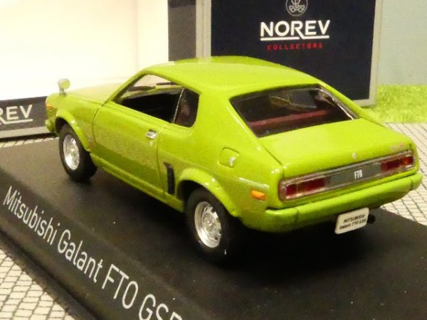1/43 Norev Mitsubishi Galant FTO GSR 1973 light green 800168