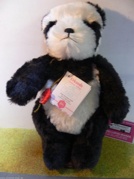 HB 8 Hermann Bamberg Teddy Panda ca.29 cm Made in Germany