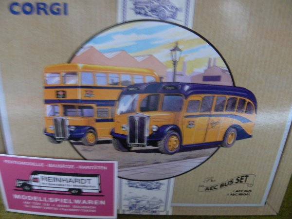 1/50 Corgi AEC Regal Bus Set 96990