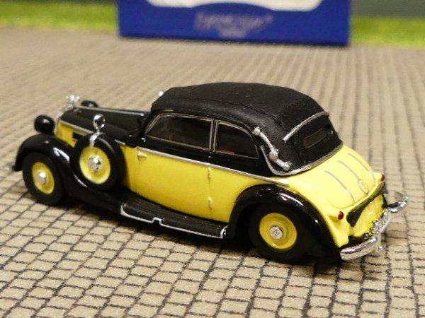 1/87 Ricko Horch 930 V Cabrio gelb schwarz 38780
