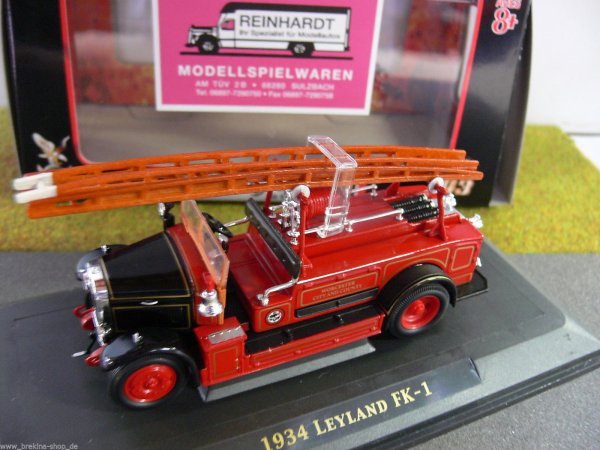 1/43 Yat Ming Leyland FK-1 1934 mit schwarzer Haube 43009