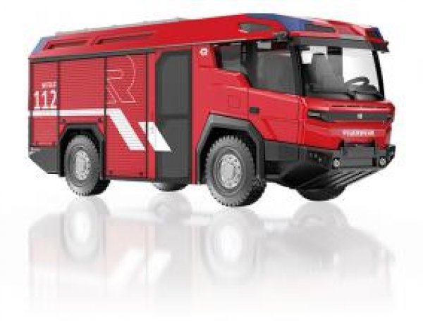1/43 Wiking Rosenbauer RT Feuerwehr 0431 10