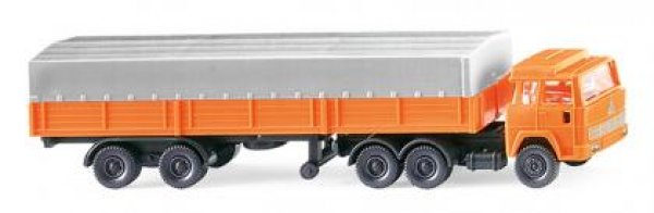 1/160 Wiking N Spur Pritschensattelzug Magirus orange 0956 11