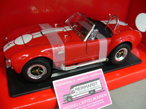 1/18 Yat Ming Shelby Cobra 427 S/C 1964 rot