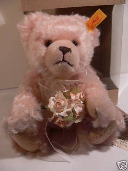 STK 65 Steiff Teddybär Muttertag 20 cm aus Mohair 028137