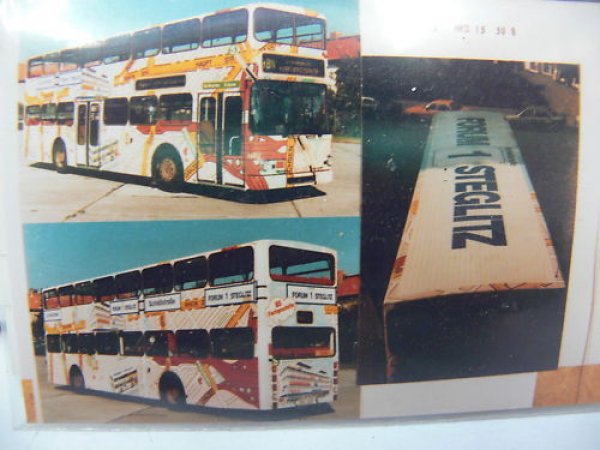 1/87 Stettnisch Decals BVG Forum 1 Steglitz Schloßstraße (für MAN SD 200) #0139