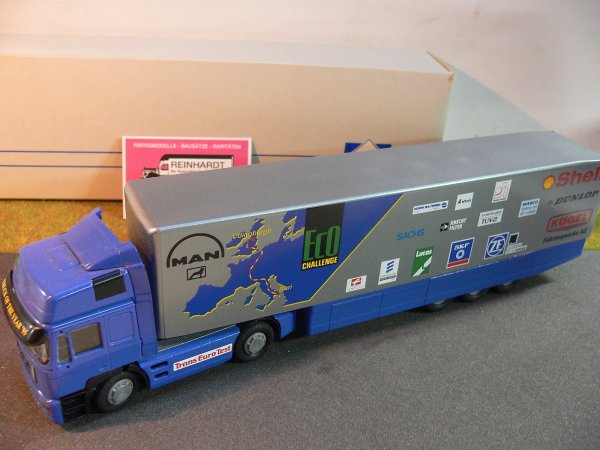 1/50 Conrad MAN Eco Challenge Koffer-LKW ohne Spiegel 6104