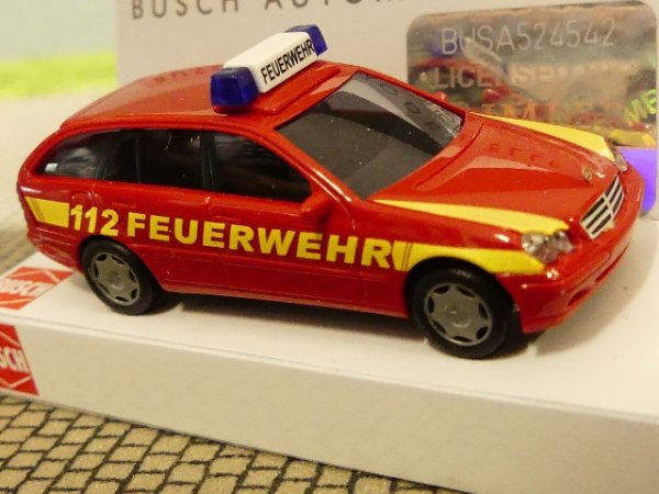 1/87 Busch MB C-Klasse Feuerwehr 49174 SONDERPREIS!
