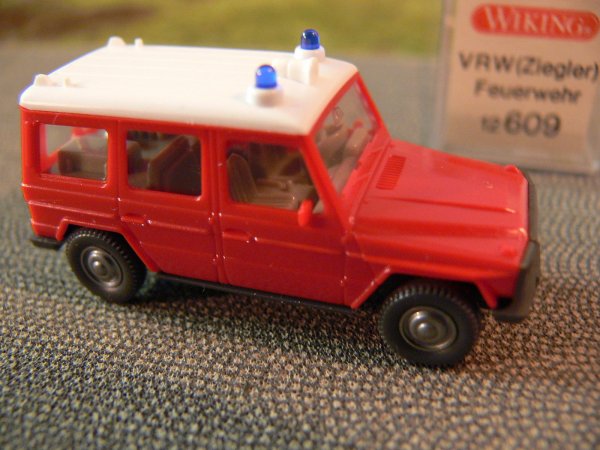 1/87 Wiking MB G 230 VRW Ziegler Feuerwehr 609 A