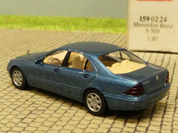 1/87 Wiking MB S 500 blaumetallic 159 02