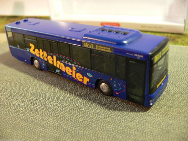 1/87 Wiking MAN Lions City A78 Zettelmeier 707 02 SONDERPREIS 14.99 STATT 23.99