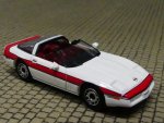 1/87 PCX Chevrolet Corvette C4 weiss/rot PCX870319