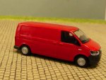 1/87 Rietze VW T6 Kasten LR Flachdach kirschrot 11611