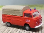 1/87 Brekina VW T2 Feuerwehr Wien Pritsche/Plane #308