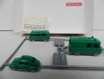 1/160 N Spur Wiking Polizei VW T2-VW Käfer-MB 935 00