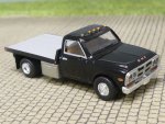 1/87 Brekina GMC Sierra Grande schwarz Plattform 19669