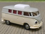 1/87 Brekina VW T1b Camper, grau/hellbeige 1960, 31632