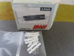 1/87 AWM Zubehör Hinterer UFS Anhänger KÖGEL ohne Druck 5 Stück 90064