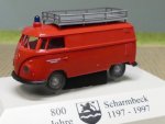 1/87 Brekina # 0680 VW T1b Feuerwehr Scharmbeck, Kasten