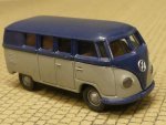 1/87 Brekina # 0683 VW T1a Bus, dunkelblau/grau 31000