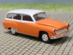 1/87 Brekina Wartburg 311 Kombi lachsorange/grau 27194