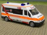 1/87 Rietze Ford Transit Johanniter Wiesbaden 52514