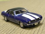 1/87 Brekina Chevrolet Camaro blau/schwarz 1969, 18381