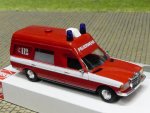 1/87 Busch Mercedes VF 123 Miesen Feuerwehr Frankfurt 52217