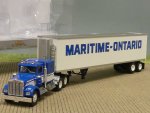 1/87 Brekina Kenworth W 900 Maritime-Ontario Koffer-SZ 1977, 86260