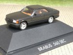 1/87 Herpa MB 560 SEC Brabus achwarz PC Box 100014