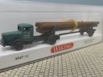 1/160 Wiking N Spur Büssing 8000 Langholztransporter 0947 02