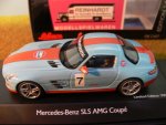 1/43 Schuco MB SLS AMG Coupe Gulf 450755000