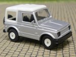 1/87 Rietze Suzuki SJ 410 Cabrio silber mit Verdeck