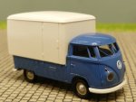 1/87 Brekina # 20xx VW T1 Großraum-Koffer blau 32451