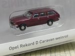 1/160 Minis N Spur Opel Rekord D Caravan weinrot LC4507