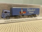 1/160 Minis N Spur Büssing Commodore Sattelzug Schinkenhäger LC3622