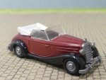 1/87 Busch MB 170 S Cabrio dunkelbraun offen Praline