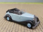 1/87 Busch MB 170 S Cabrio hellblau offen Praline