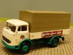 1/87 MB 328 Bellheimer Bier, Pritsche/Plane, lackiert+bedruckt FD