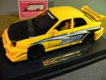 1/24 Burago Subaru Impreza WRX 2002  gelb-schwarz  23006
