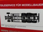 1/87 Herpa Fahrgestell LKW 4-Achs Scania CR/CS 085182