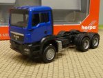 1/87 Herpa MAN TGS M 3achs Zugmaschine blau 158305