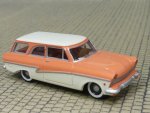 1/87 Brekina Ford Taunus 17m Kombi lachsrot/hellelfenbein 19062
